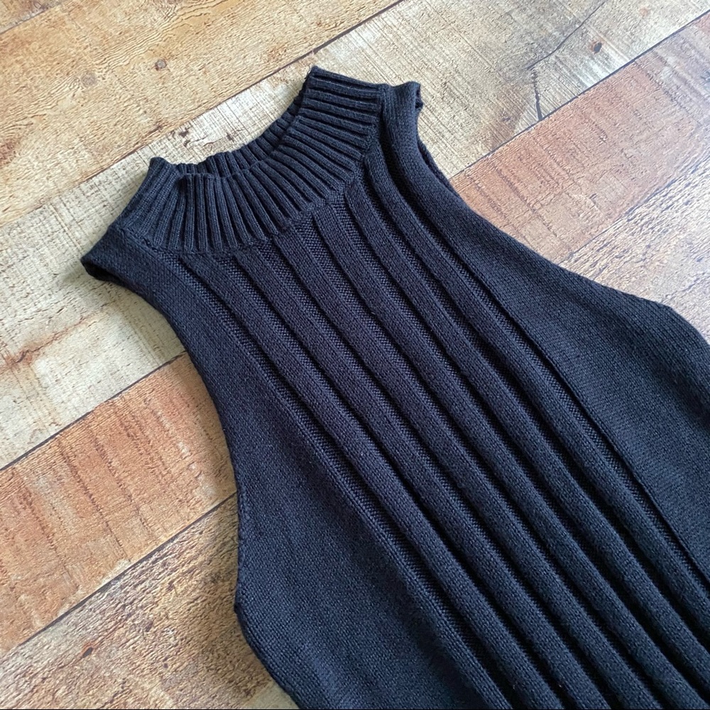 MINKPINK Mock Neck Top Ribbed S